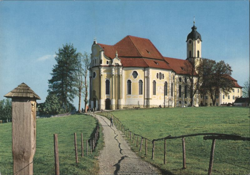 Wieskirche Pilgrimage Church, Steingaden Germany