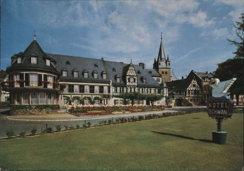 Romantik-Hotel Schwan in Oestrich Germany Photo Besier