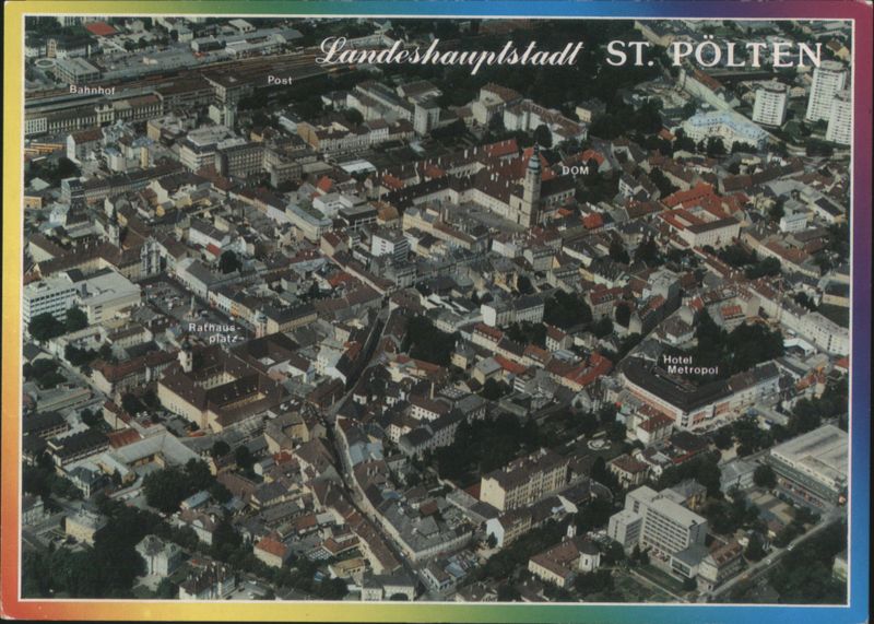 Aerial View of St. Pölten Lower Austria Rennhofer