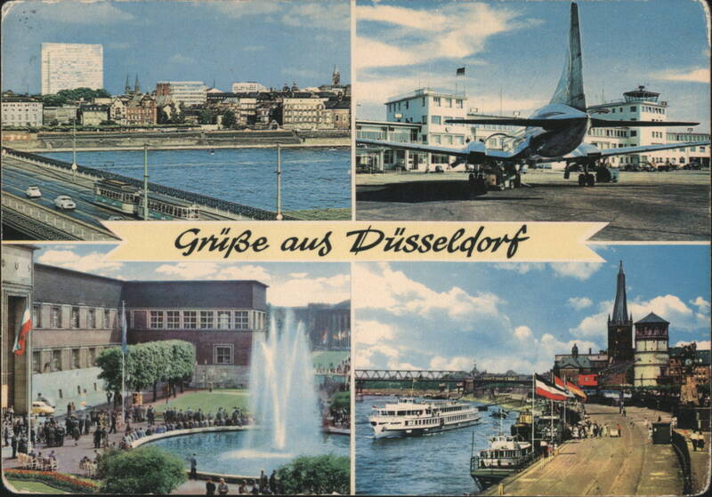 Düsseldorf: City, Rhine River, and Airport Views Germany