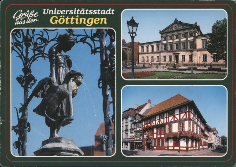 Göttingen: Gänseliesel Fountain and Historic City Views Germany