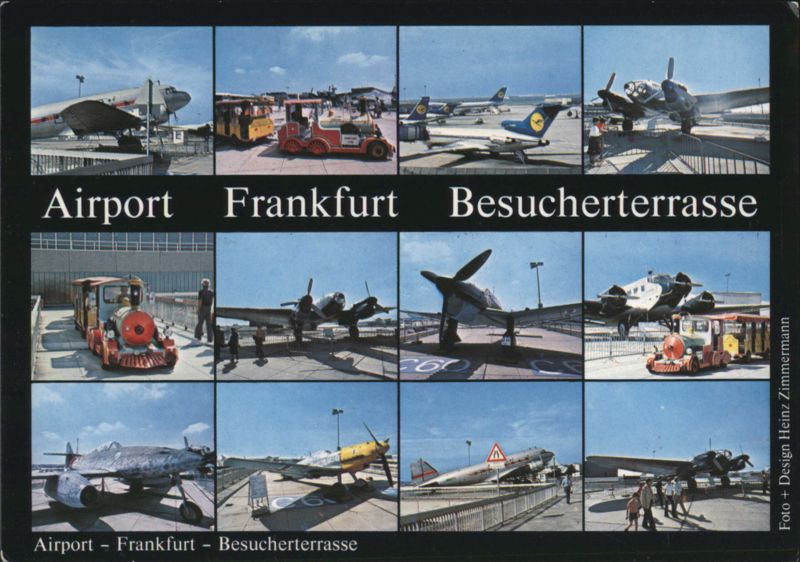 Airport Frankfurt Visitor Terrace Germany Heinz Zimmermann