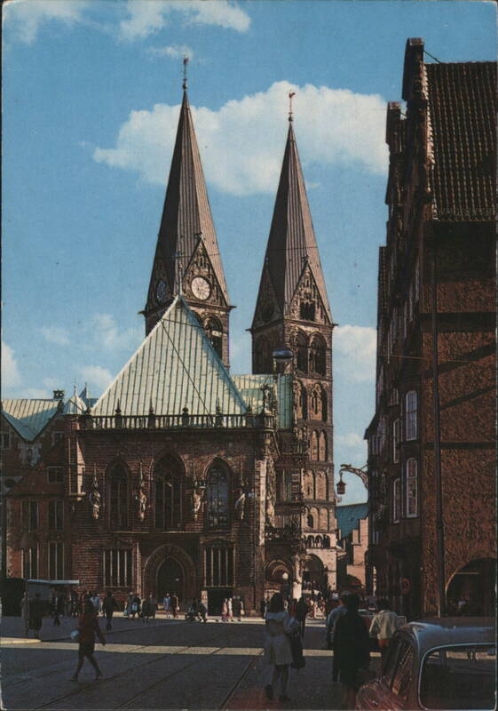 Bremen City Hall and Cathedral Germany
