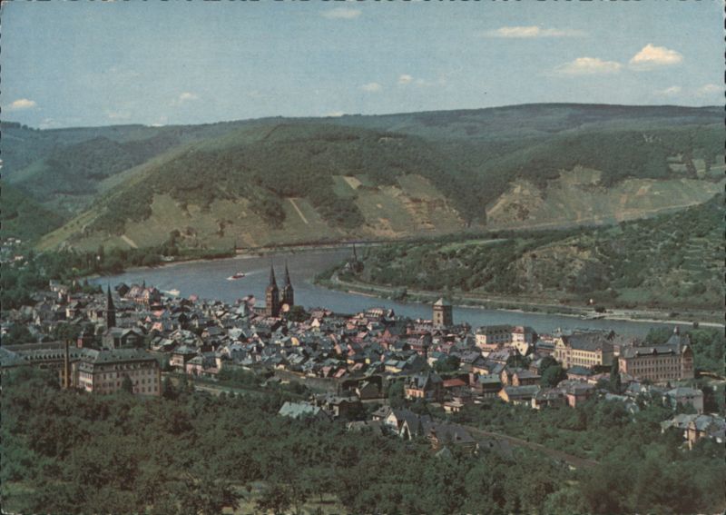Boppard am Rhein and River Valley Germany Hans Hartz