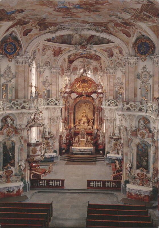 Basilika Birnau am Bodensee, Church Interior Germany