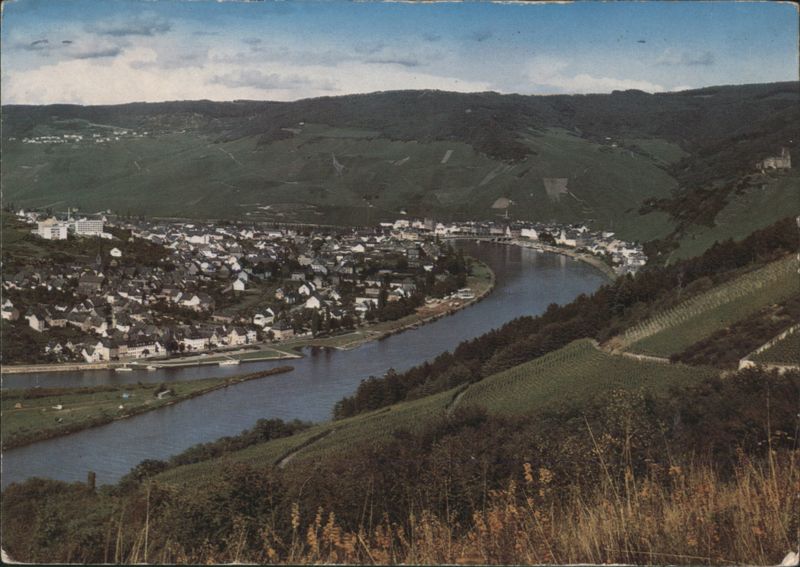 Bernkastel-Kues on the Mosel River Germany
