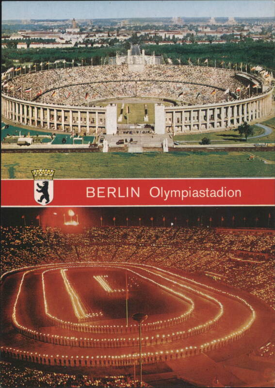 Berlin Olympiastadion, Day and Night Views Germany