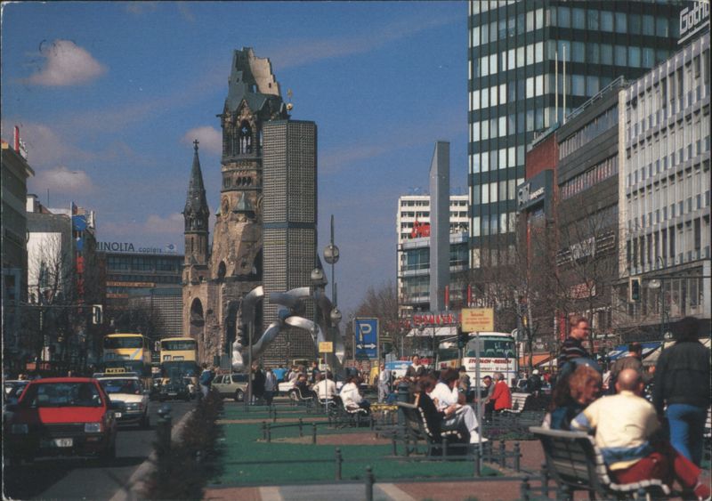 Kaiser Wilhelm Memorial Church, Tauentzienstraße, Berlin Germany