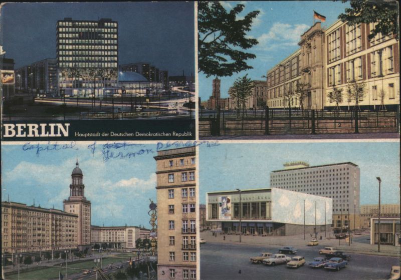 Berlin: Alexanderplatz, State Council, Frankfurter Tor Germany