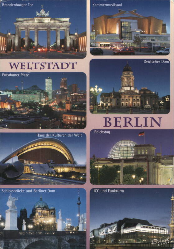 Weltstadt Berlin: Major Landmarks Germany Ihlow, Bach