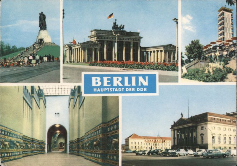 Berlin Landmarks: Brandenburg Gate, Soviet Memorial, Müggelturm Germany