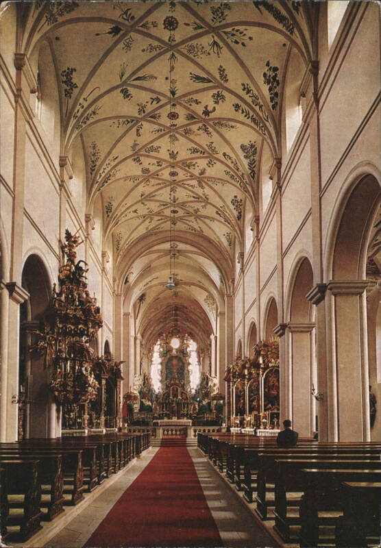 Interior of St. Michael's Church, Bamberg Germany