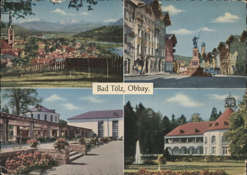 Bad Tölz, Obb. - Marktstraße, Kurwandelhalle, Kurhaus Views Germany