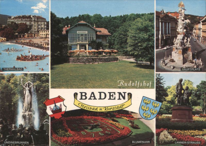 Baden bei Wien - Spa and Health Resort Multiple Views Austria