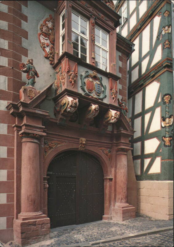 Regionalmuseum Alsfeld - Minnigerodehaus Baroque Portal Germany