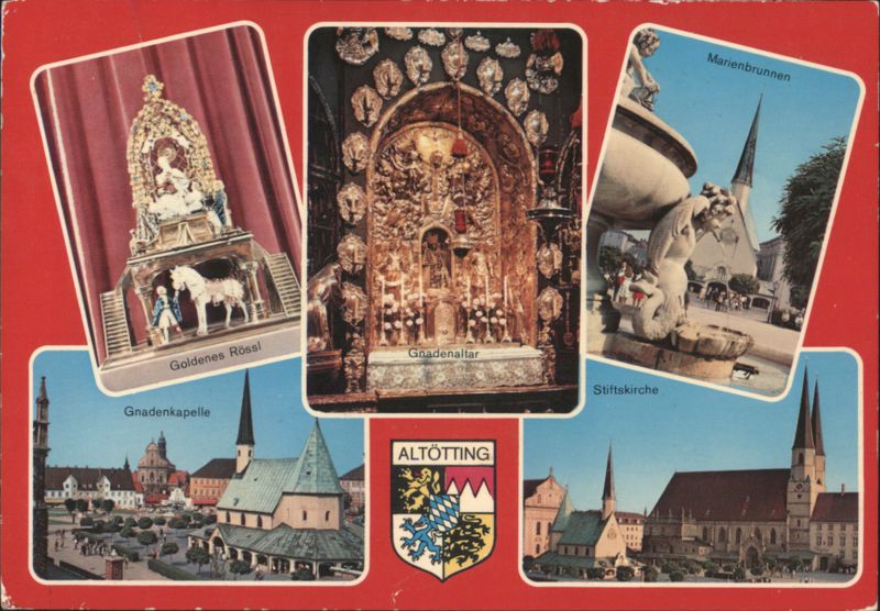Altötting: Goldenes Rössl, Gnadenaltar & Churches Germany