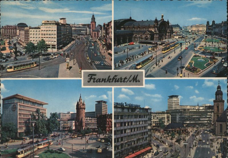 Frankfurt/M. City Views - Four Scenes Germany