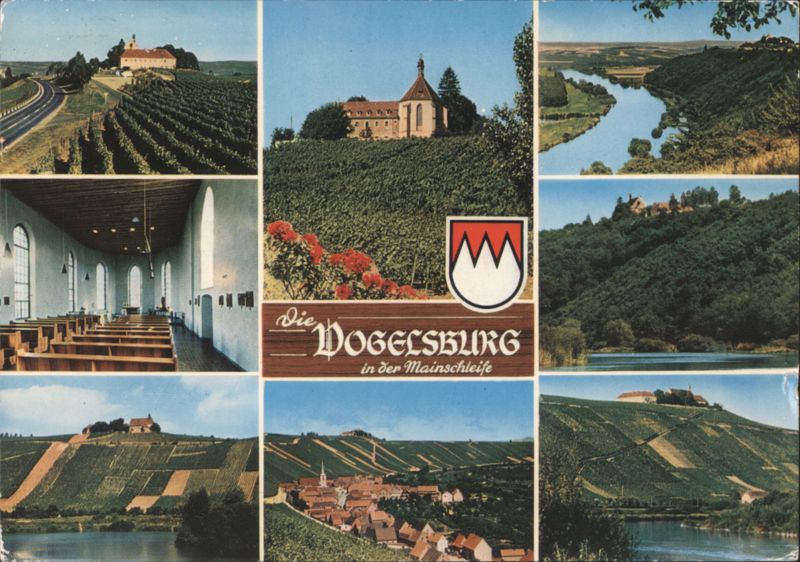 Vogelsburg in der Mainschleife Volkach Germany