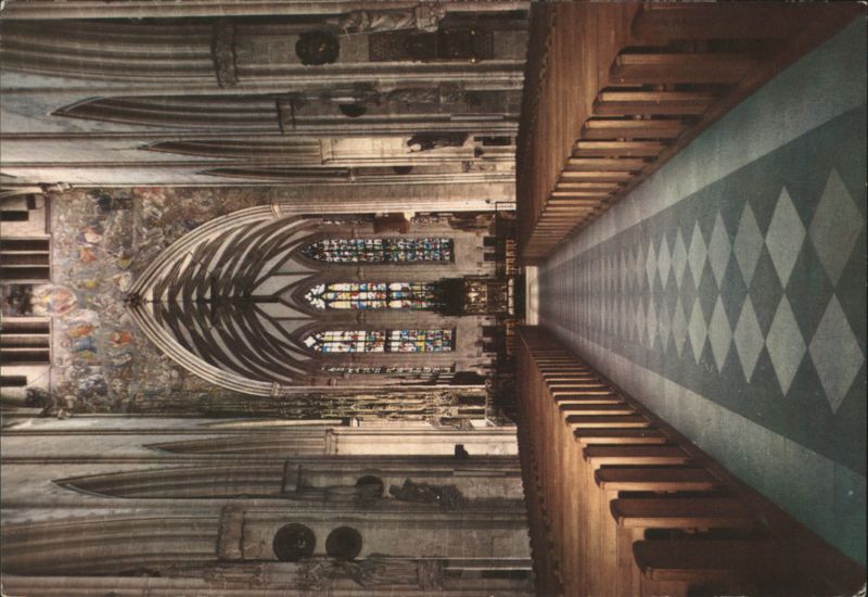 Ulm Cathedral Main Nave and View of the Choir Germany
