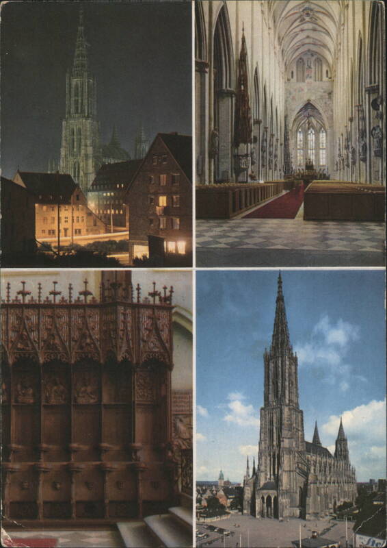 Ulm Minster: World's Tallest Church Tower, Multi-View Germany