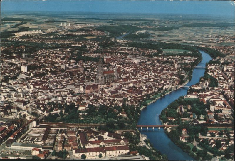 Ulm on the Danube with the World's Tallest Church, 161m Germany