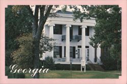 Cannonball House and Museum, Macon, Georgia Postcard