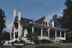 Sidney Lanier Cottage - Macon, Georgia Postcard