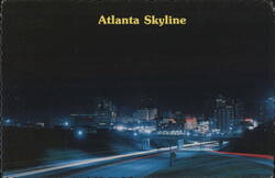 Atlanta Skyline Postcard