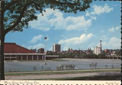 Macon, GA Skyline from Coliseum Drive Postcard