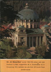 St. Blasius Dome, St. Blasien, Black Forest, Germany Postcard