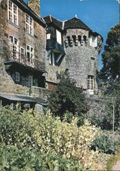 Domfront: Old Fortifications Tower Postcard