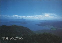 Taal Volcano and Lake Taal, Tagaytay Ridge Postcard