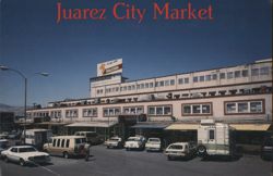 Juarez City Market Postcard