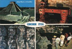 Chichen Itza Archaeological Site Postcard