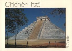 Chichén Itzá - El Castillo Pyramid Postcard