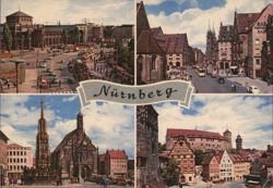 Nürnberg Multi-View Postcard Postcard