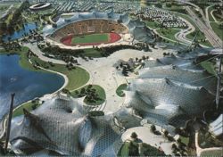 Olympic Sports Facilities, Munich 1972 Postcard