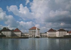 Nymphenburg Palace with Fountain, Munich Postcard