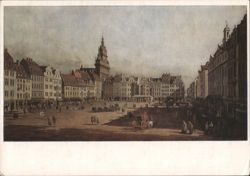 Der Altmarkt zu Dresden Postcard