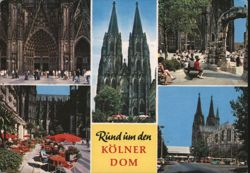 Rund um den KÖLNER DOM Postcard
