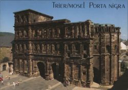 Porta Nigra Roman Gate, Trier, Germany Postcard