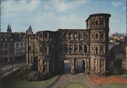 Porta Nigra, Roman Gate in Trier Postcard