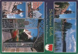 Roth: Cityscapes, Castle, Gate, and Lake Views Postcard