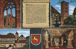 Hirsau Monastery Ruins in Northern Black Forest Postcard
