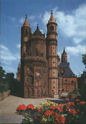 Worms Cathedral - West Choir Postcard