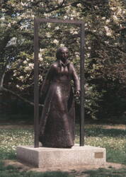 Katharina von Bora Statue by Nina Koch, Wittenberg Postcard