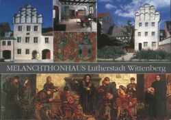 Melanchthonhaus Lutherstadt Wittenberg Vintage Postcard Postcard