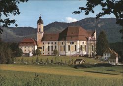 Wieskirche Pilgrimage Church Postcard