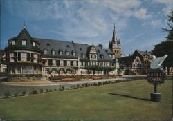Romantik-Hotel Schwan in Oestrich Postcard