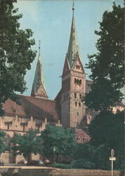 Augsburg Cathedral Postcard